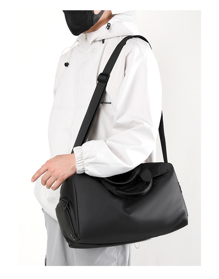 Gym Bag with Dry Wet Separation and Shoe Compartment