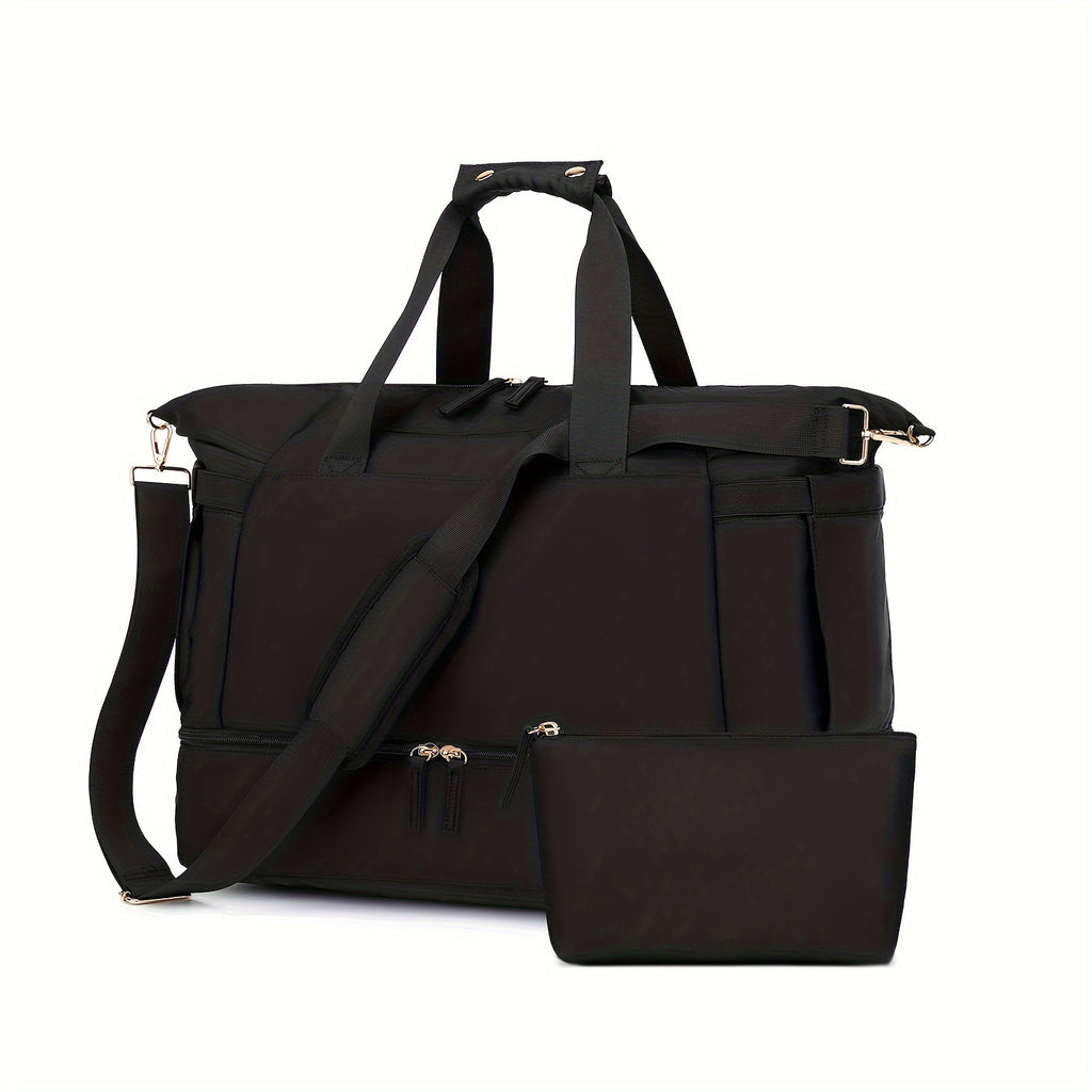 Women’s Travel Gym Duffel Bag | Yoga, Sports & Weekender Tote