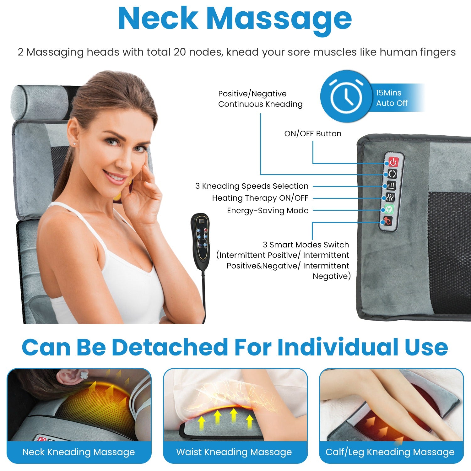 Full Body Electric Massage Mat for Total Relaxation