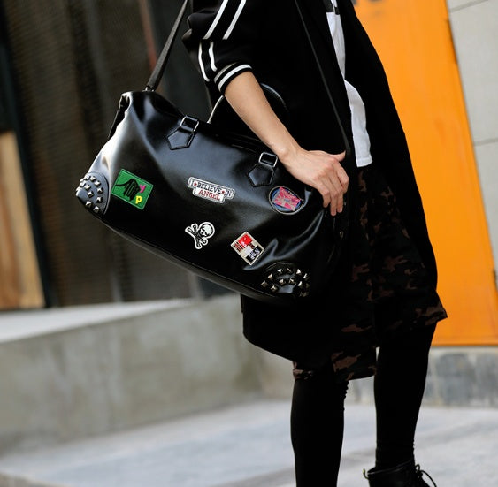 Leather Gym Duffel Bag | Premium Travel & Sports Bag