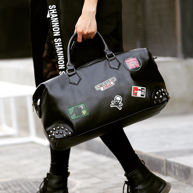 Leather Gym Duffel Bag | Premium Travel & Sports Bag