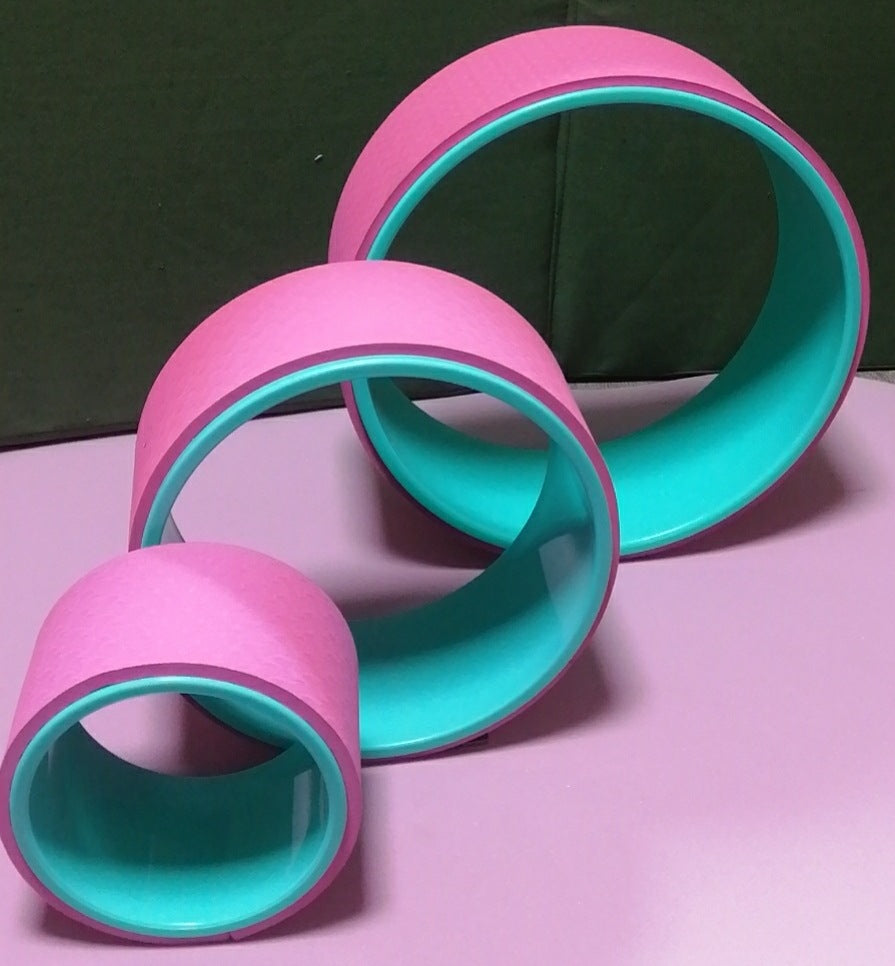 Parent and Child Yoga Wheel for Stretching Together