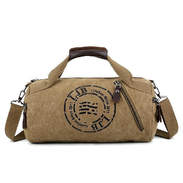 Canvas Large Capacity Gym Travel Bag | Sports & Weekender Duffel