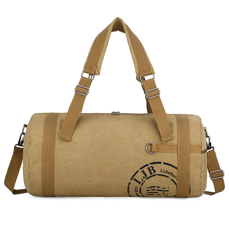 Canvas Large Capacity Gym Travel Bag | Sports & Weekender Duffel