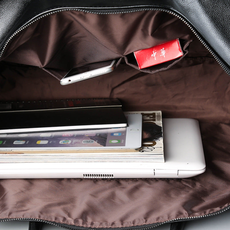 Leather Gym Duffel Bag | Premium Travel & Sports Bag