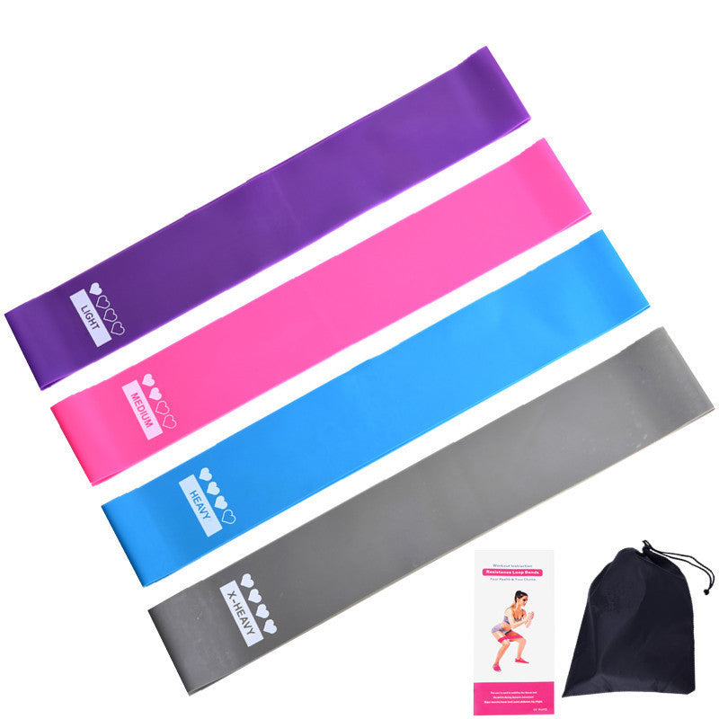 Elastic Resistance Bands for Fitness | Booty, Gym & Yoga Bands