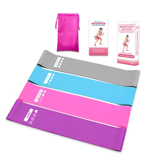 Elastic Resistance Bands for Fitness | Booty, Gym & Yoga Bands
