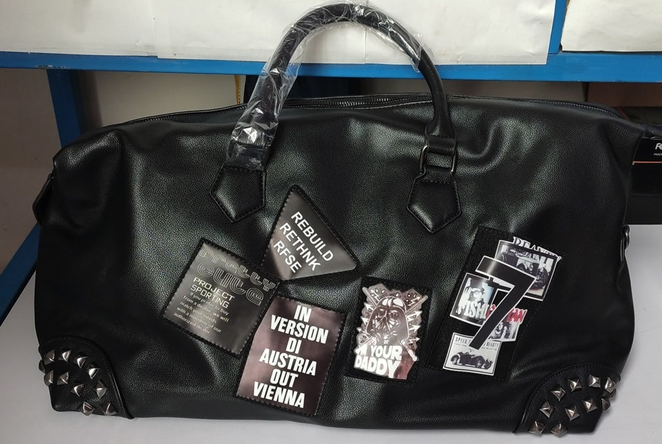 Leather Gym Duffel Bag | Premium Travel & Sports Bag