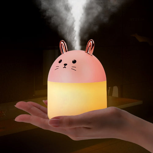 Cute Rabbit USB Mini Humidifier | Quiet Desk & Home Humidifier